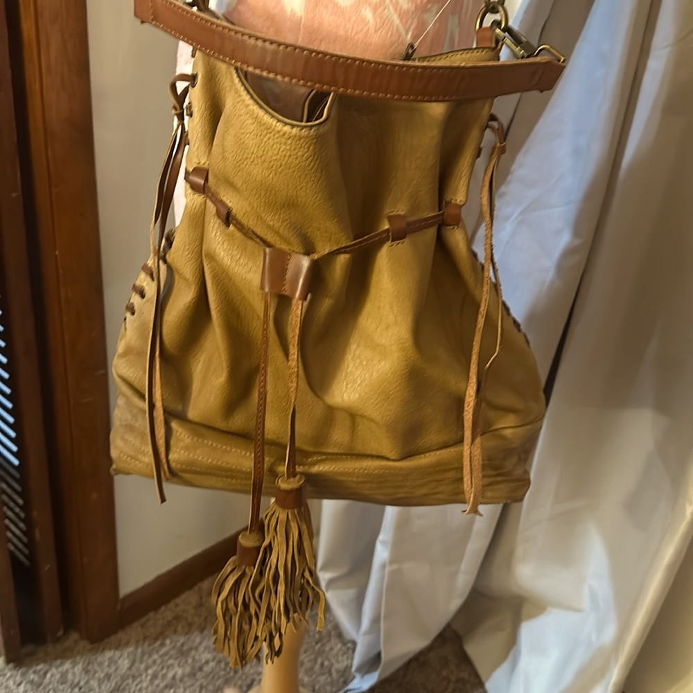 Brown boho bag